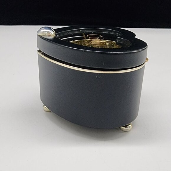 Heart Shaped Cupid Music Box With Arrow Paisley Interior Lady Mate Brand Decor - Picture 7 of 9